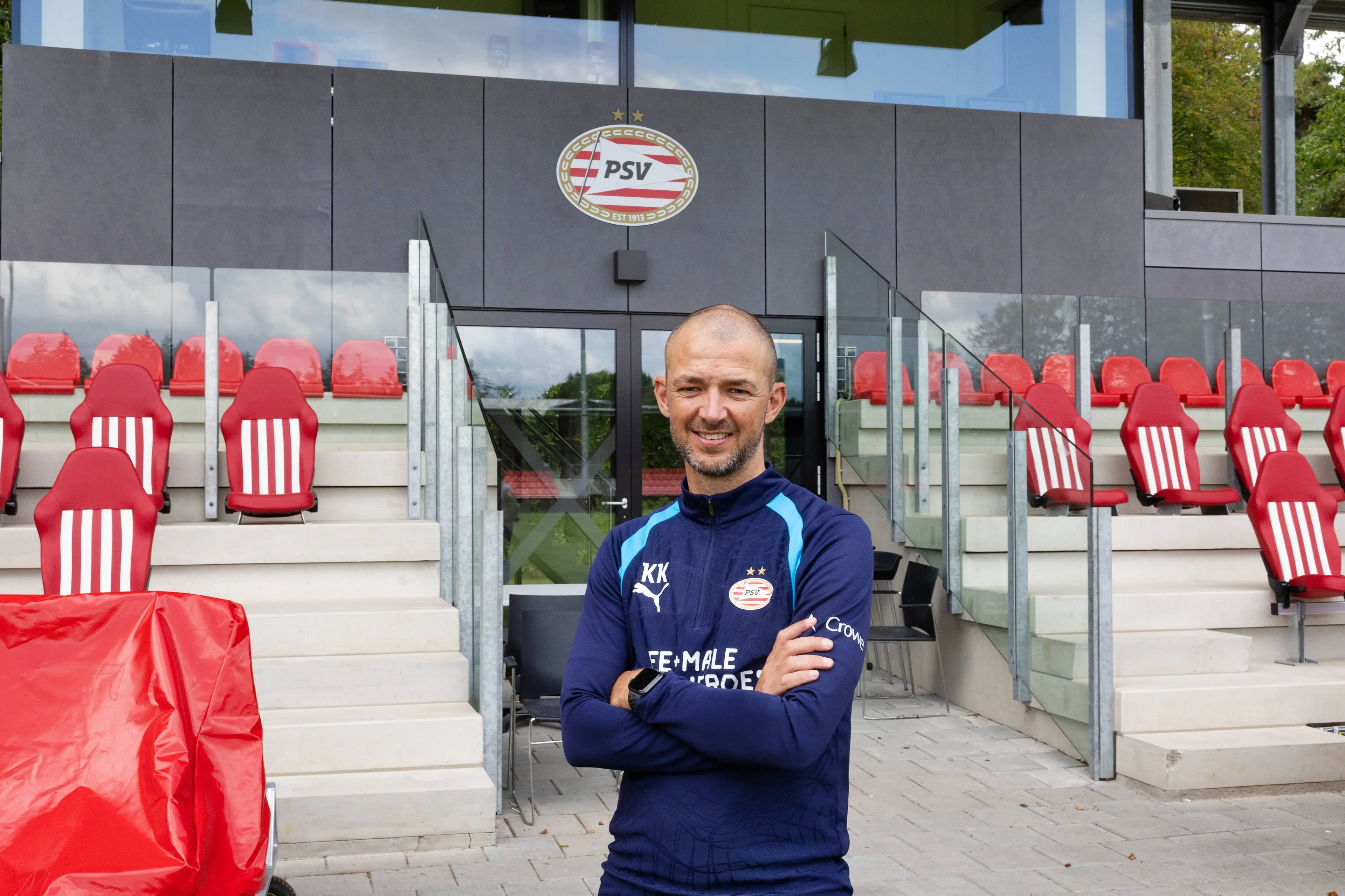 260820 9032 Trainer PSV Vrouwen Kasper Kurland