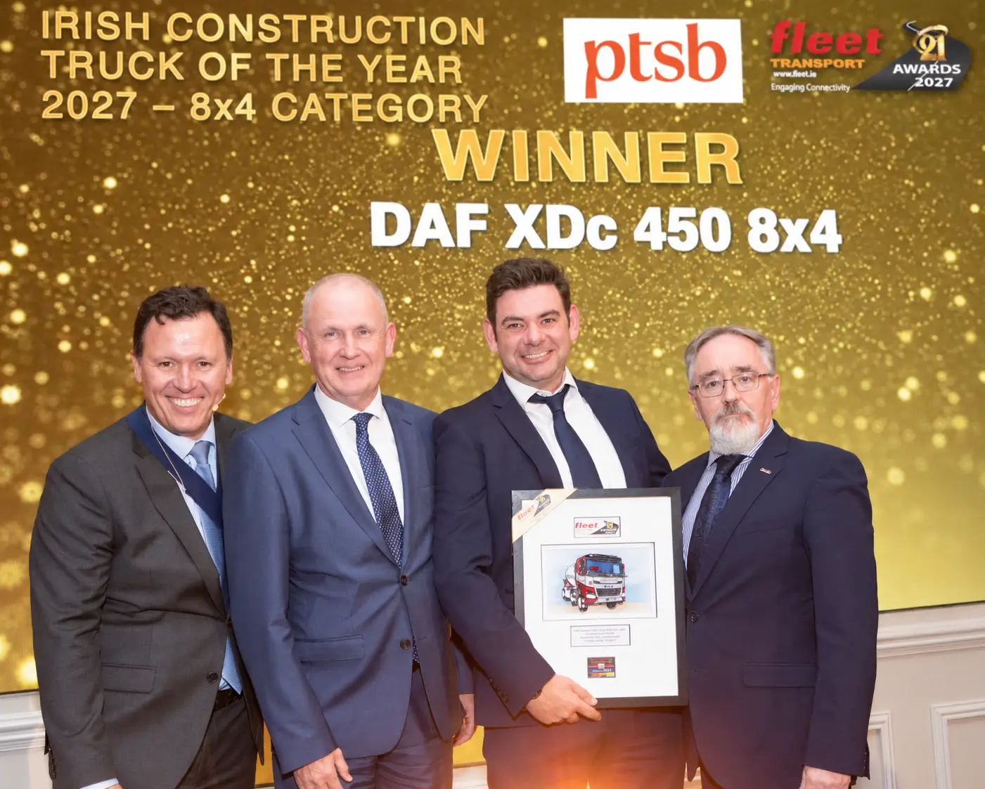 01 DAF XDC named Construction Truck of the Year