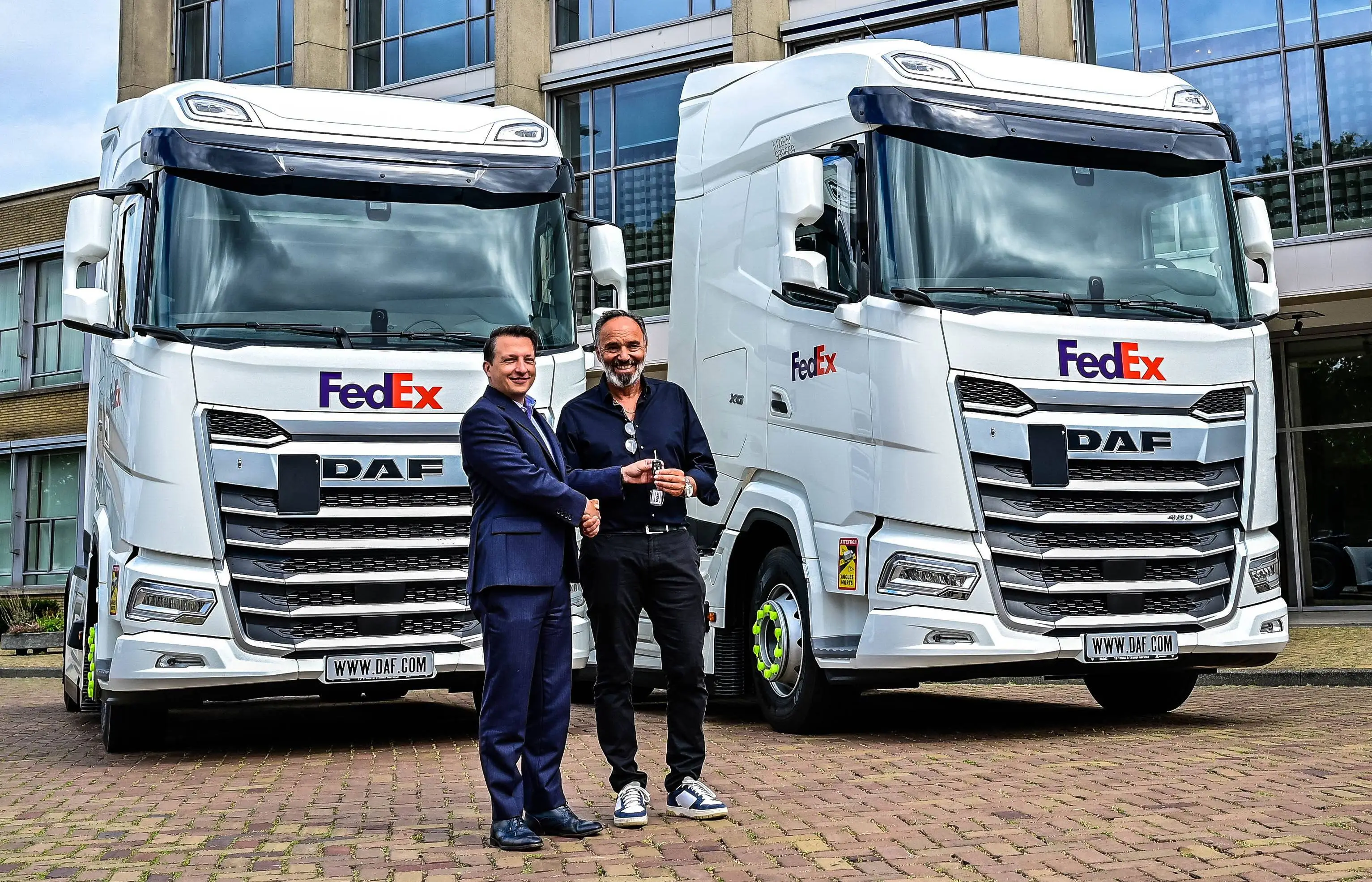 DAF Trucks receives order for 131 vehicles from FedEx 01