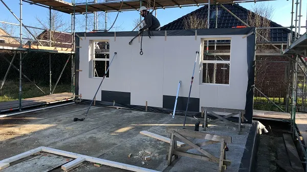 rebuild it muur met hoge isolatiewaarde