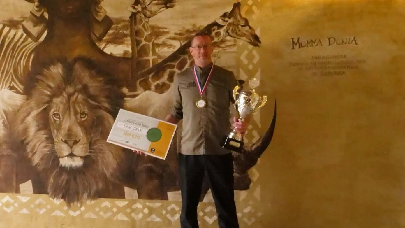 nederlands kampioen erik jager bij afbeelding momma dunia