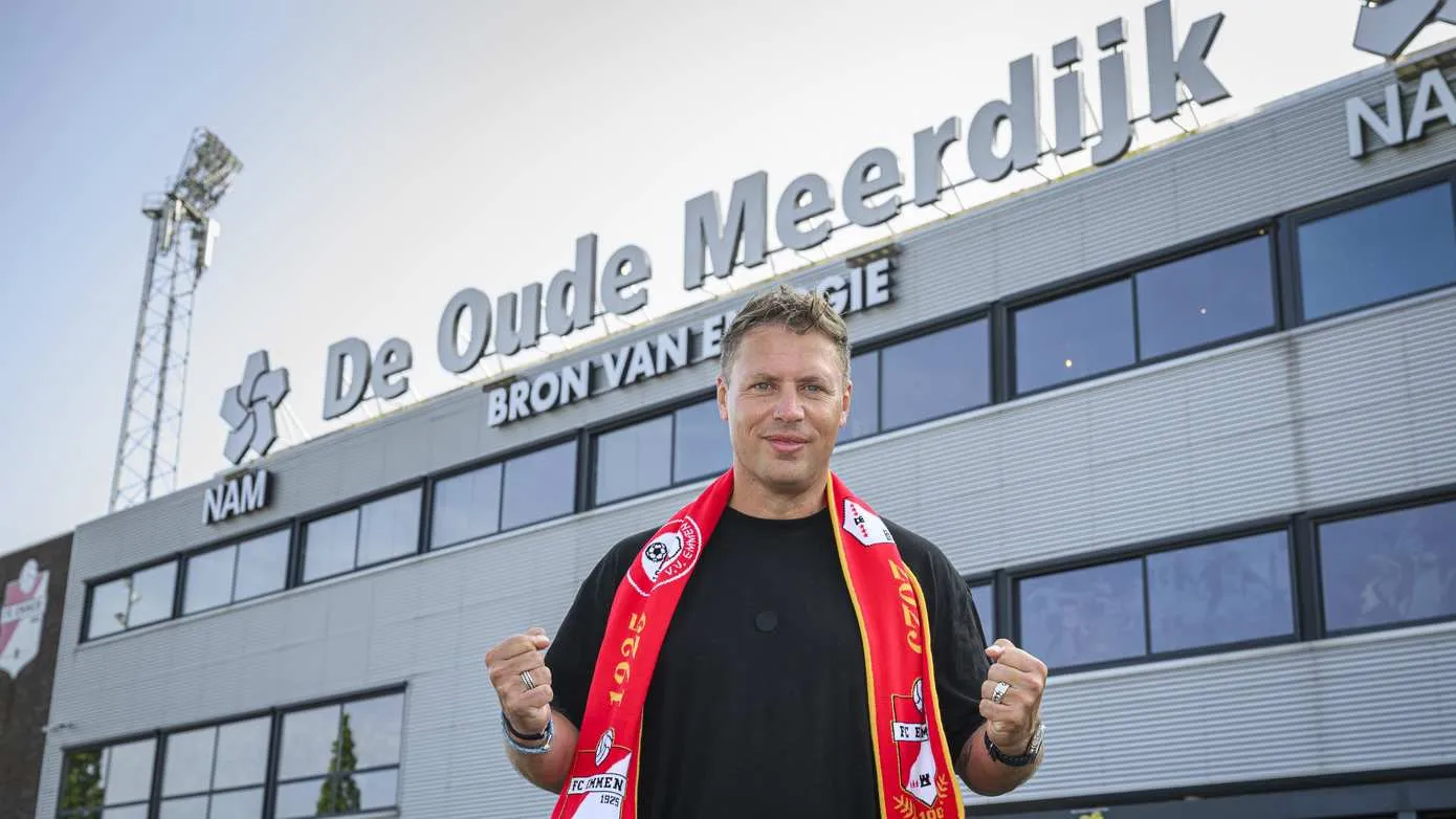 persbericht fc emmen stelt menno van dam aan als nieuwe hoofdtrainer foto cor lasker