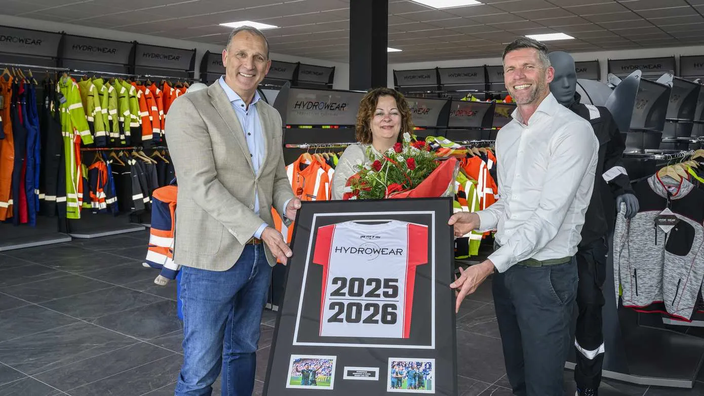 persbericht hydrowear wordt rugsponsor van fc emmen vanaf seizoen 20252026 foto cor lasker