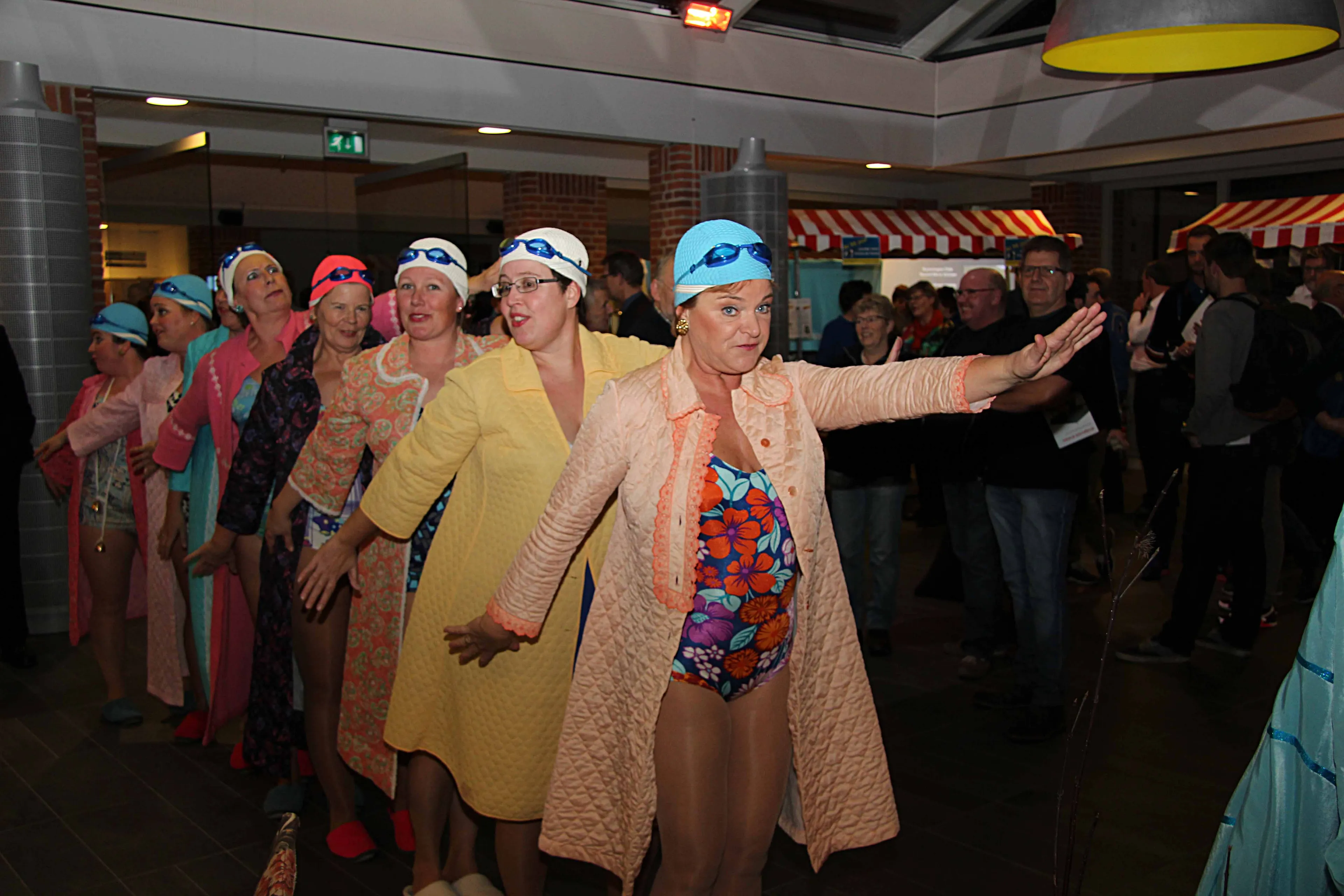 02en receptie zwemsters