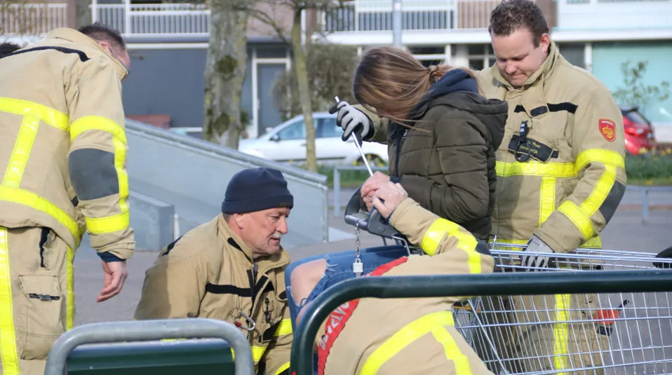 14en winkelwagentje