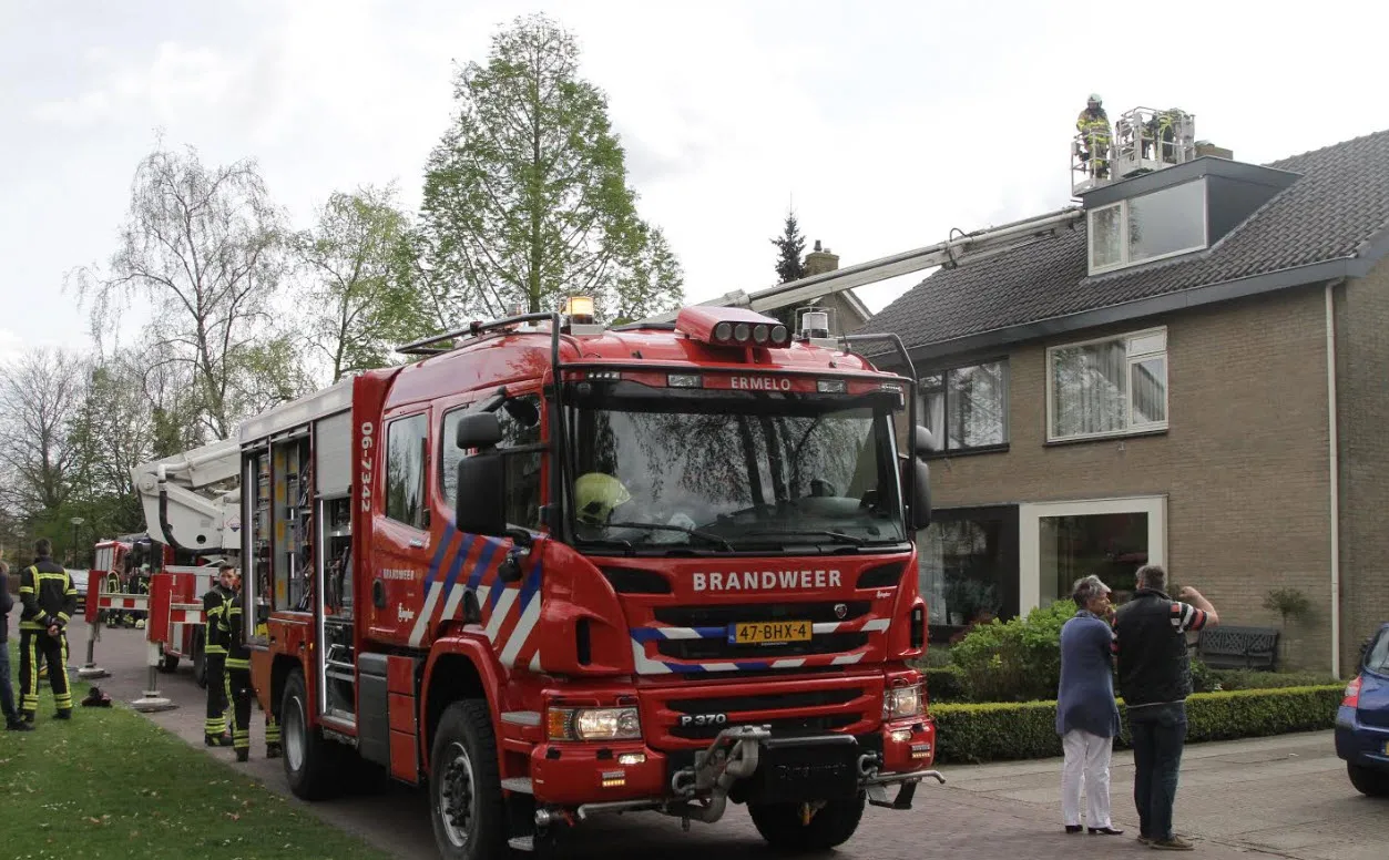 15en schoorsteenbrand