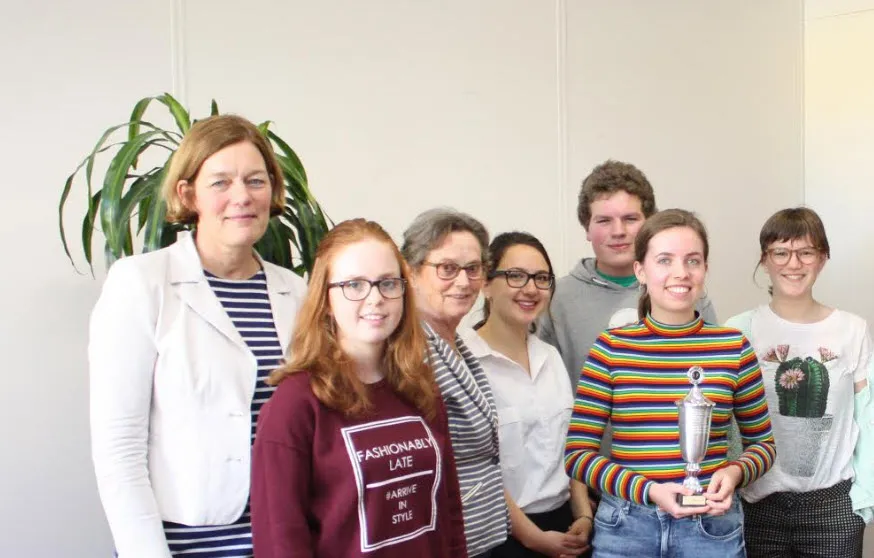 16en schrijfwedstrijd