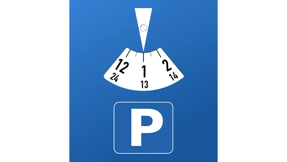 46en parkeerschijf
