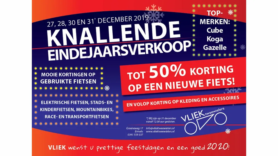 52en vliek uitverkoop