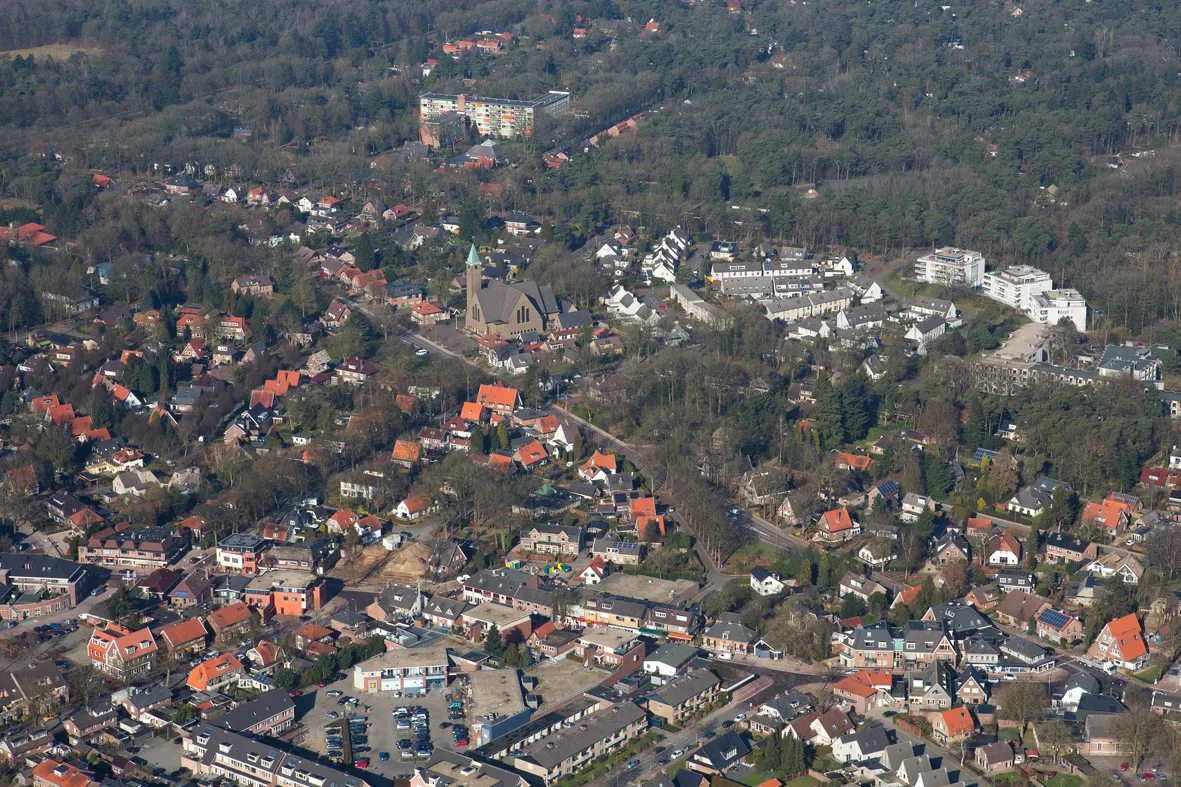 luchtfoto 5 nieuwe kerk