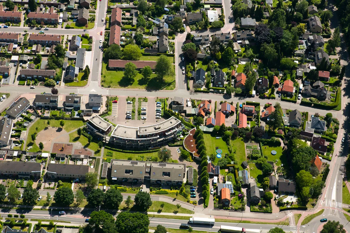 luchtfoto tijmlaan