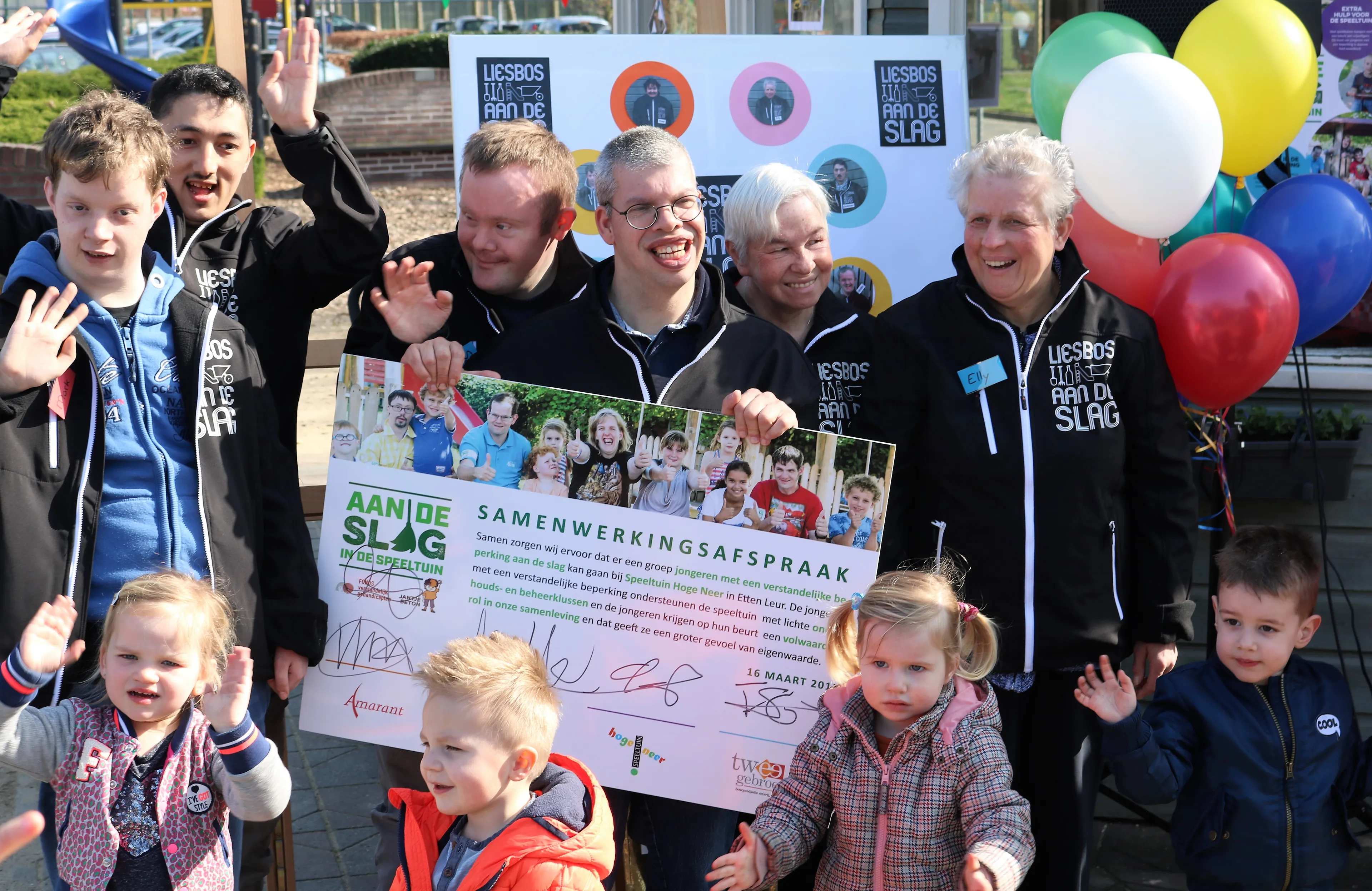 aan de slag in de speeltuin hoge neer 1