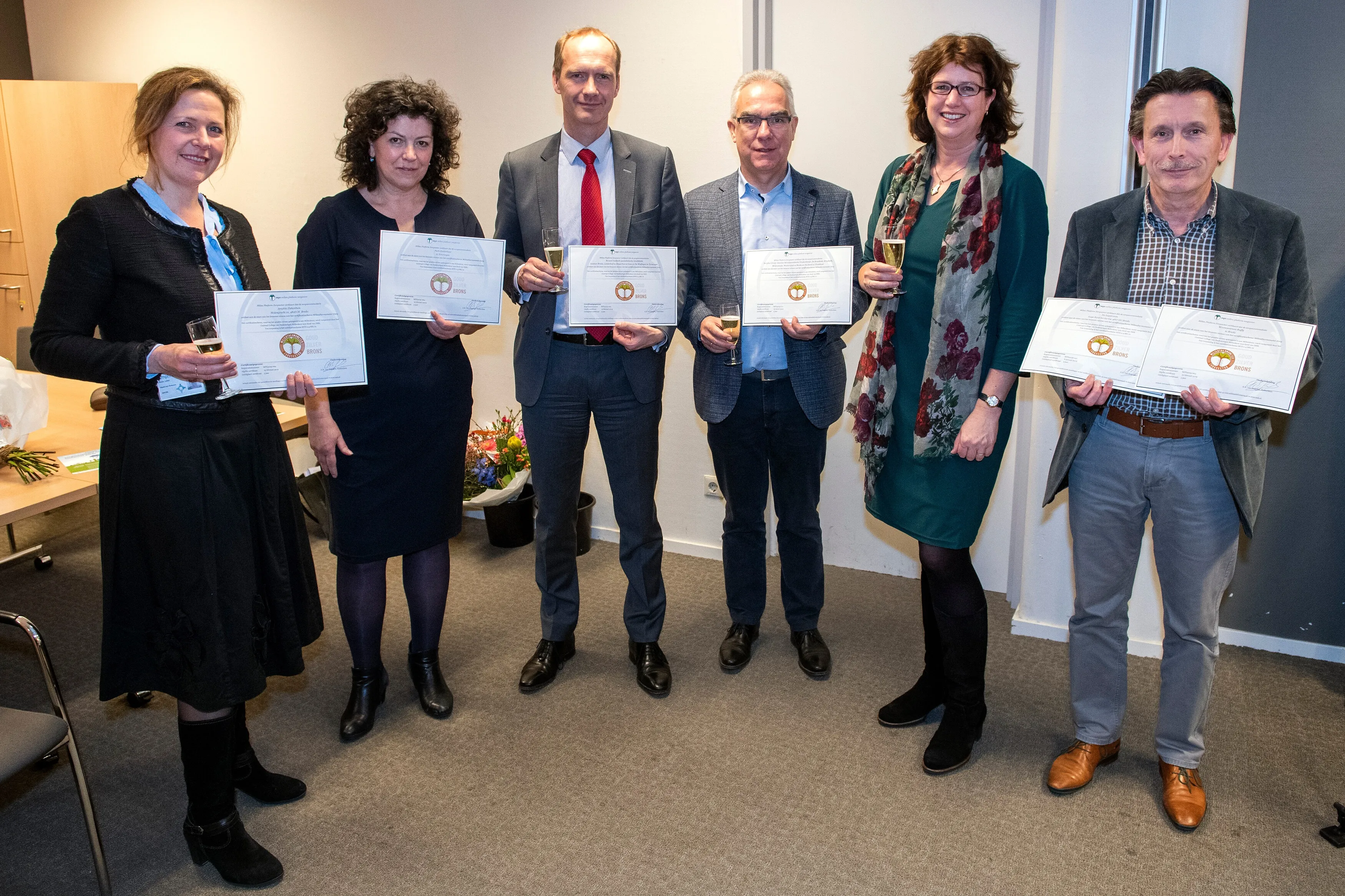 amphia en andere zorginstellingen ontvangen een certificaat