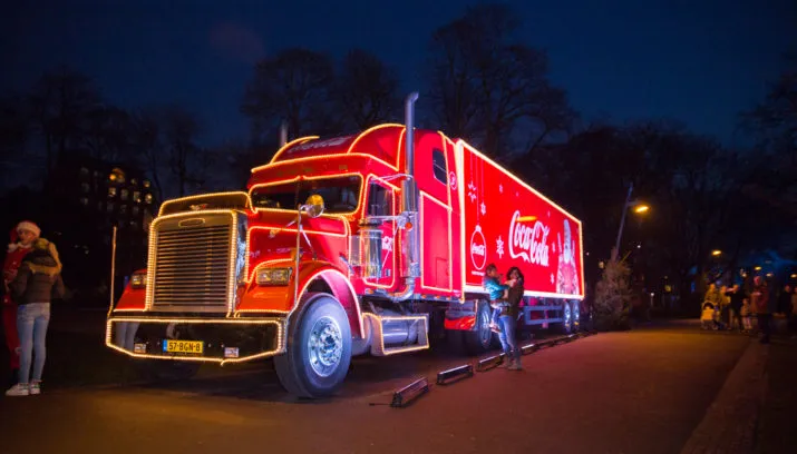 coca cola truck