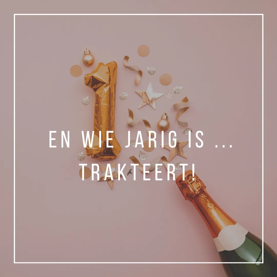 en wie jarig is