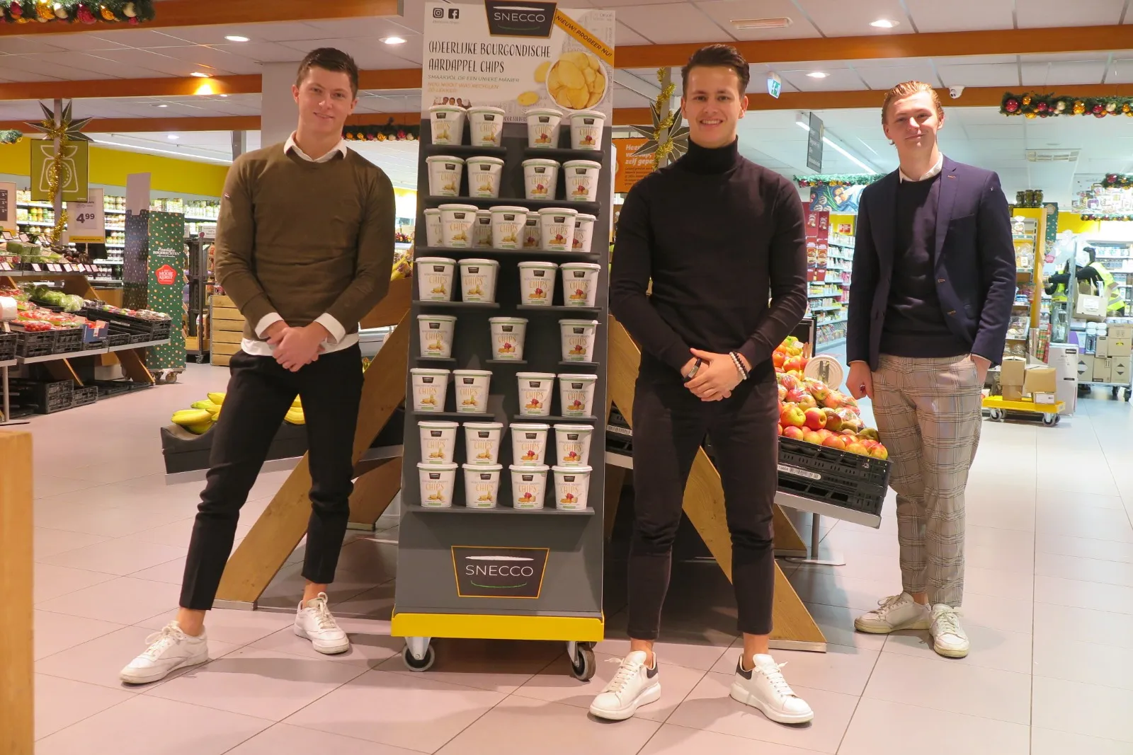 horizontale foto niels nicky en wendell voor display