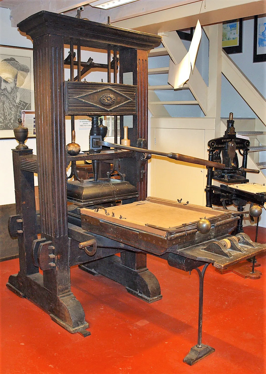 houten handpers