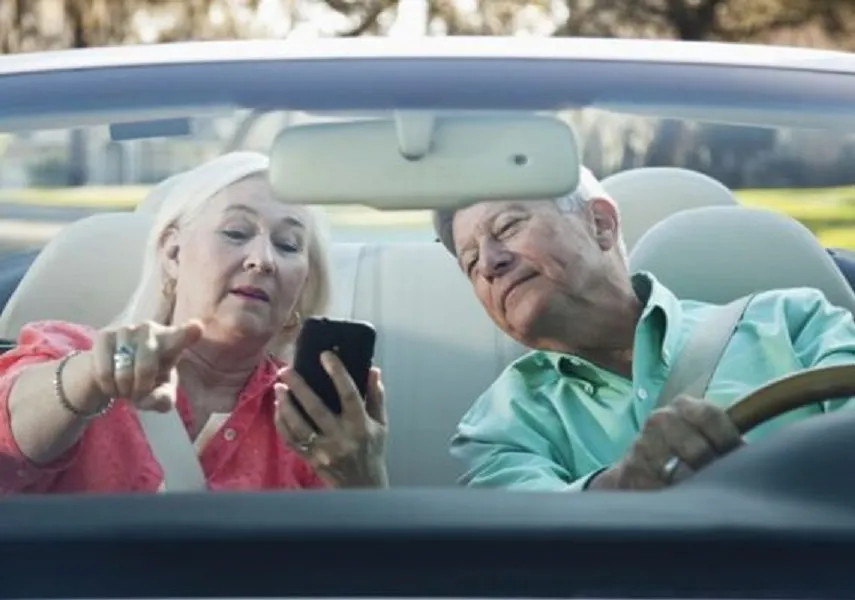 navigeren met mobiel