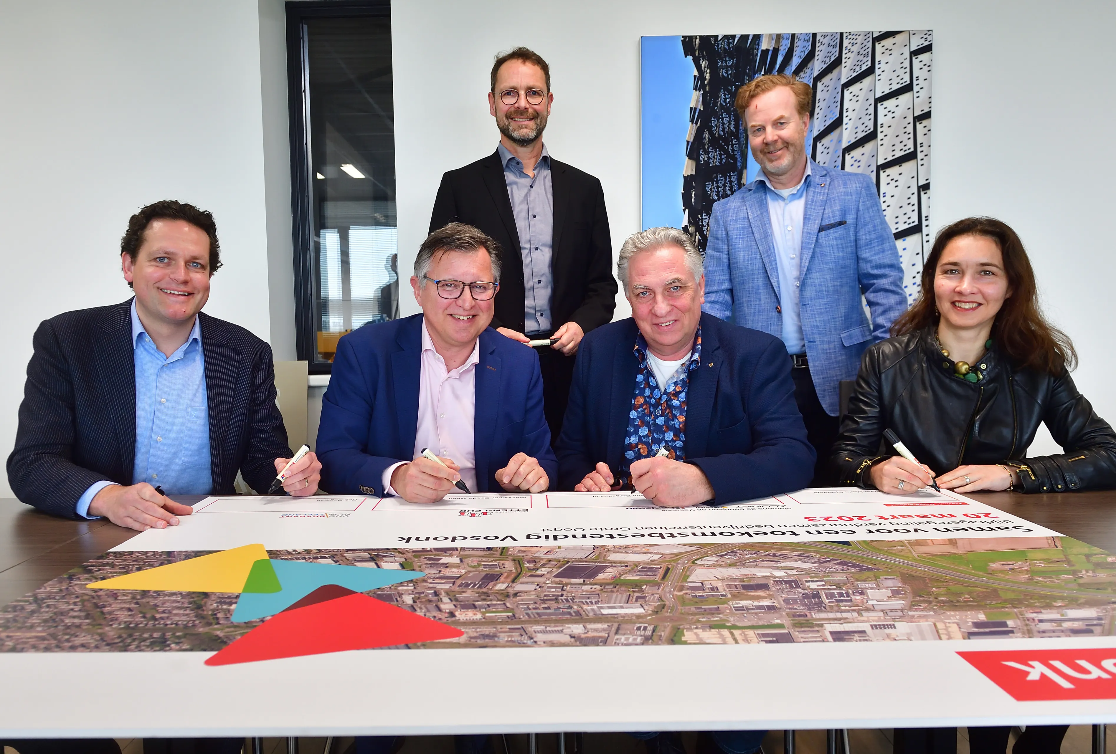 ondertekening grote oogst