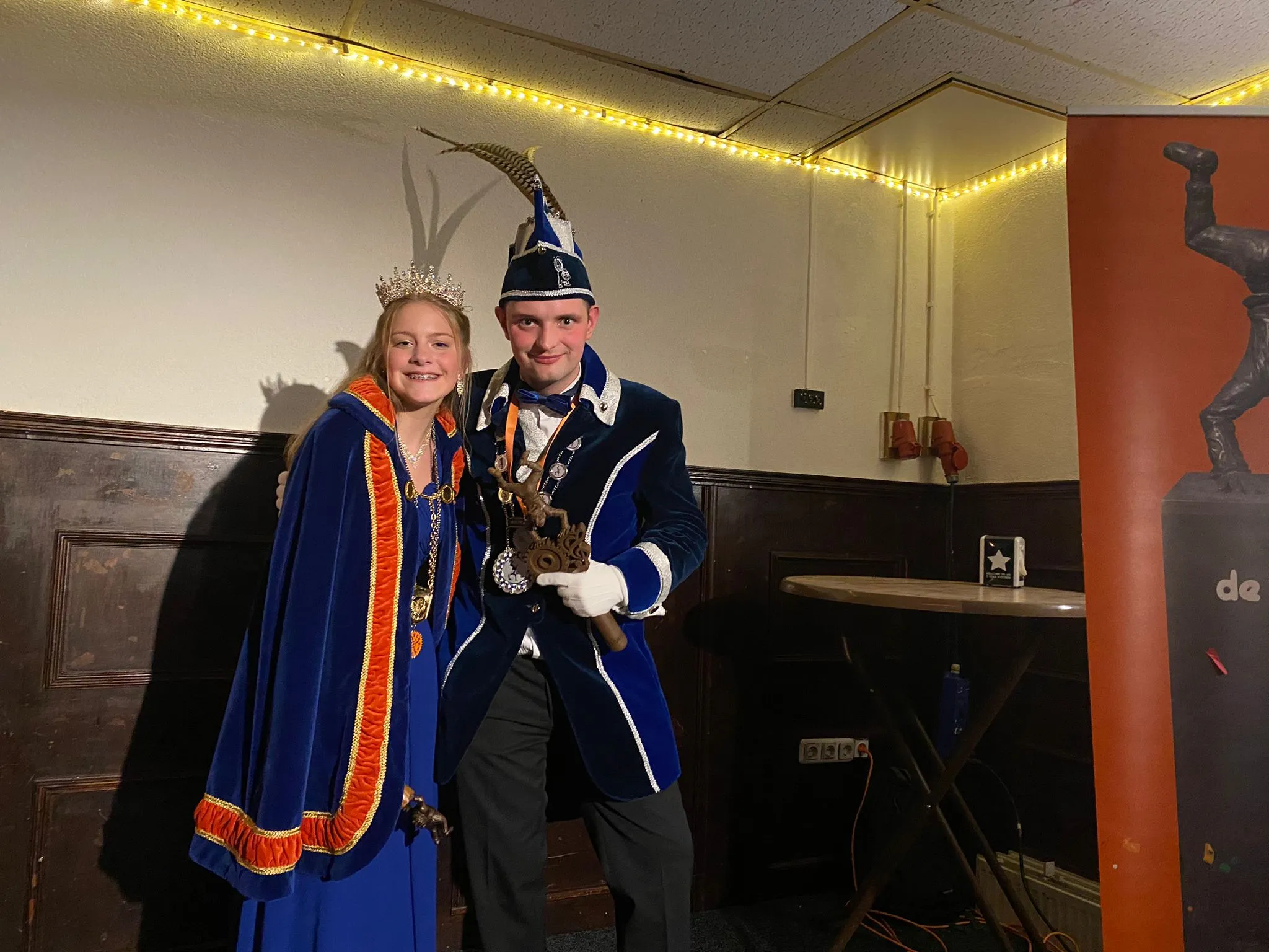 prins thomas ii en jeugdprinses allison