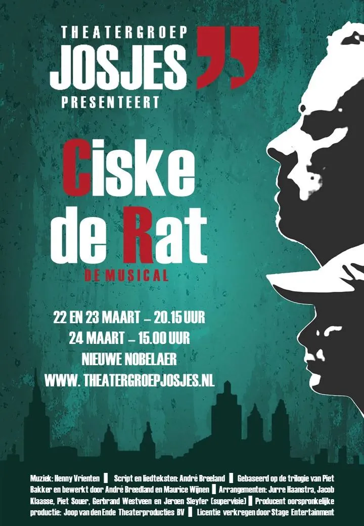 theatergroep josjes poster ciske de rat