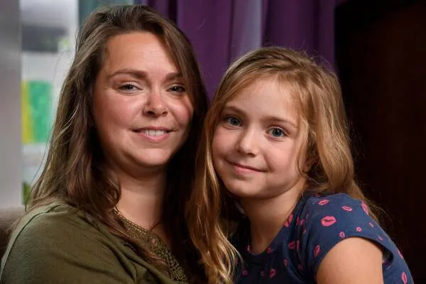 Marieke en dochter Infectieziekten