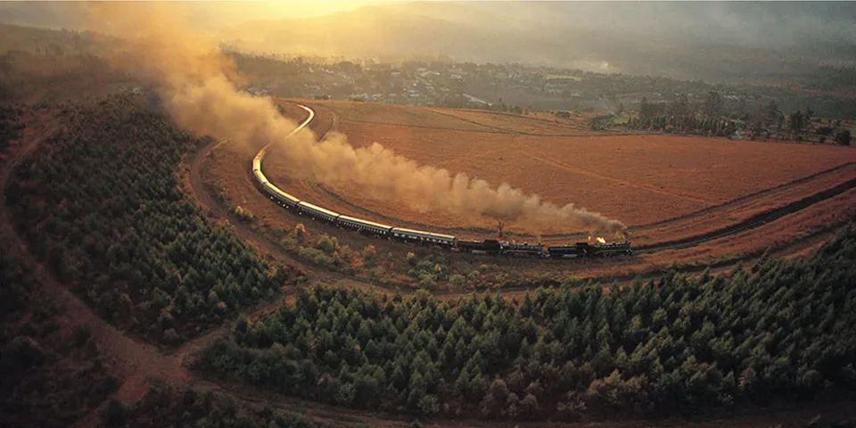 afrika droomreis trein