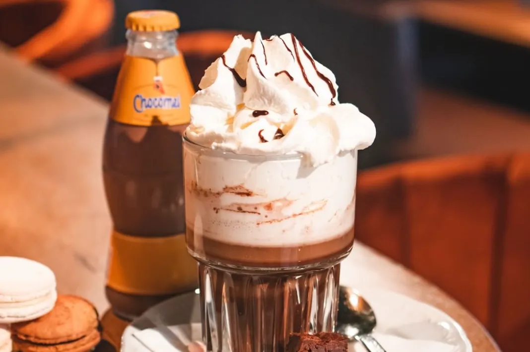chocolademelk na het sporten