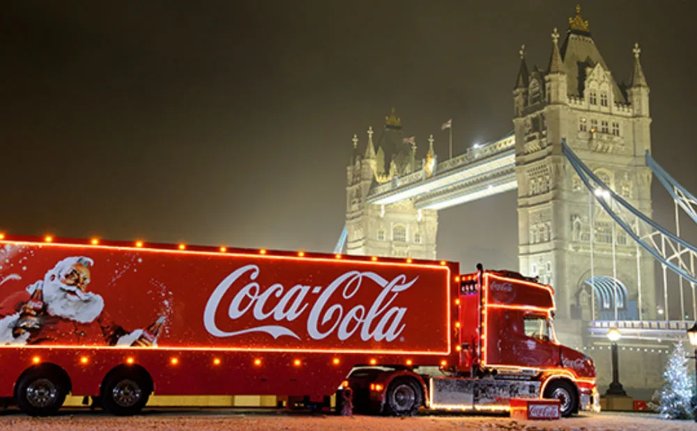 coca cola christmas truck femfem