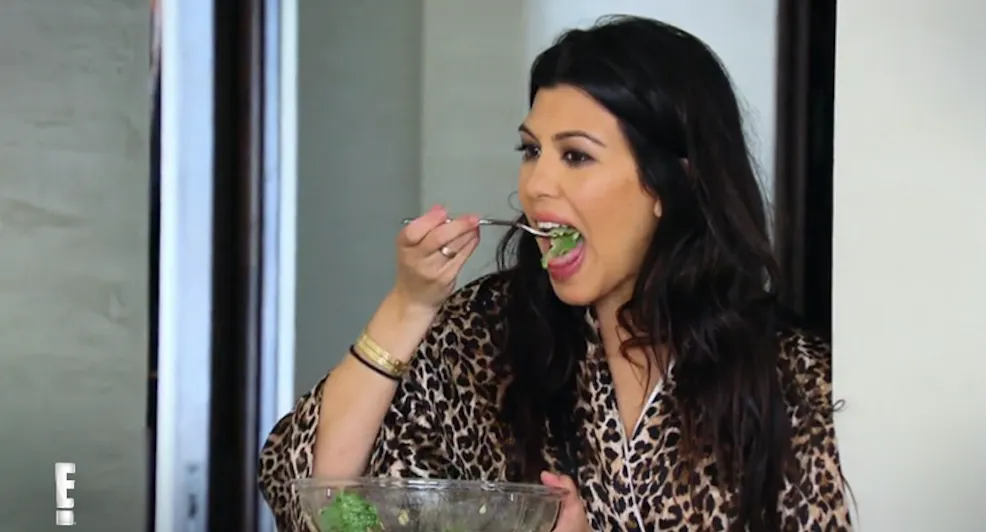favoriete salade van kourney kardashian