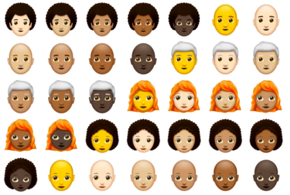nieuwe emojis fem fem