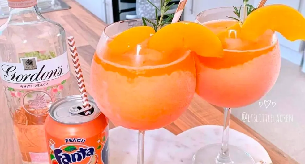 perzik gin rose frozen