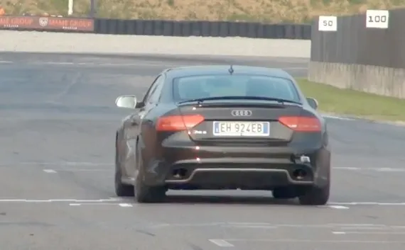 audi rs5 with capristo exhaust sound