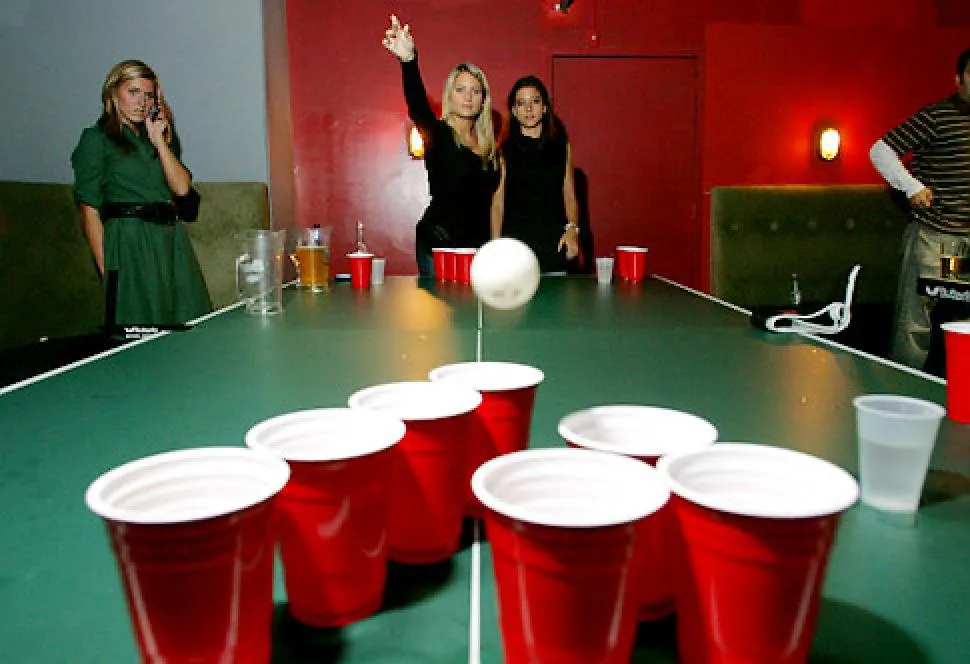 beer pong