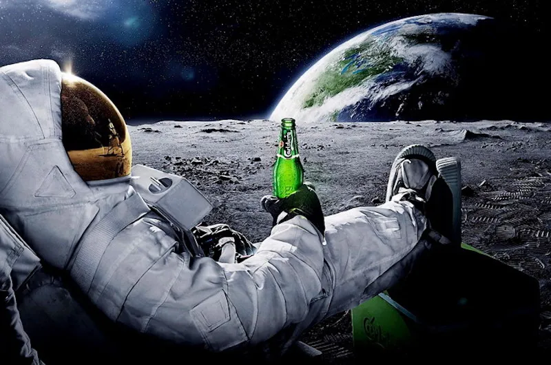 can you get drunk in space