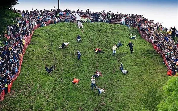 cheese rolling