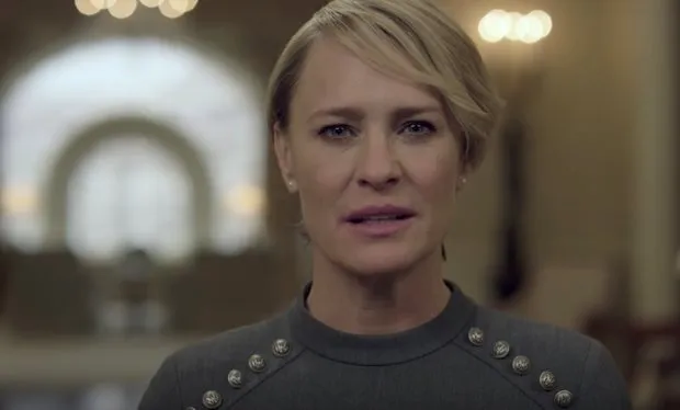 claire underwood wants to make us even more frightened in new house of cards season 5 video