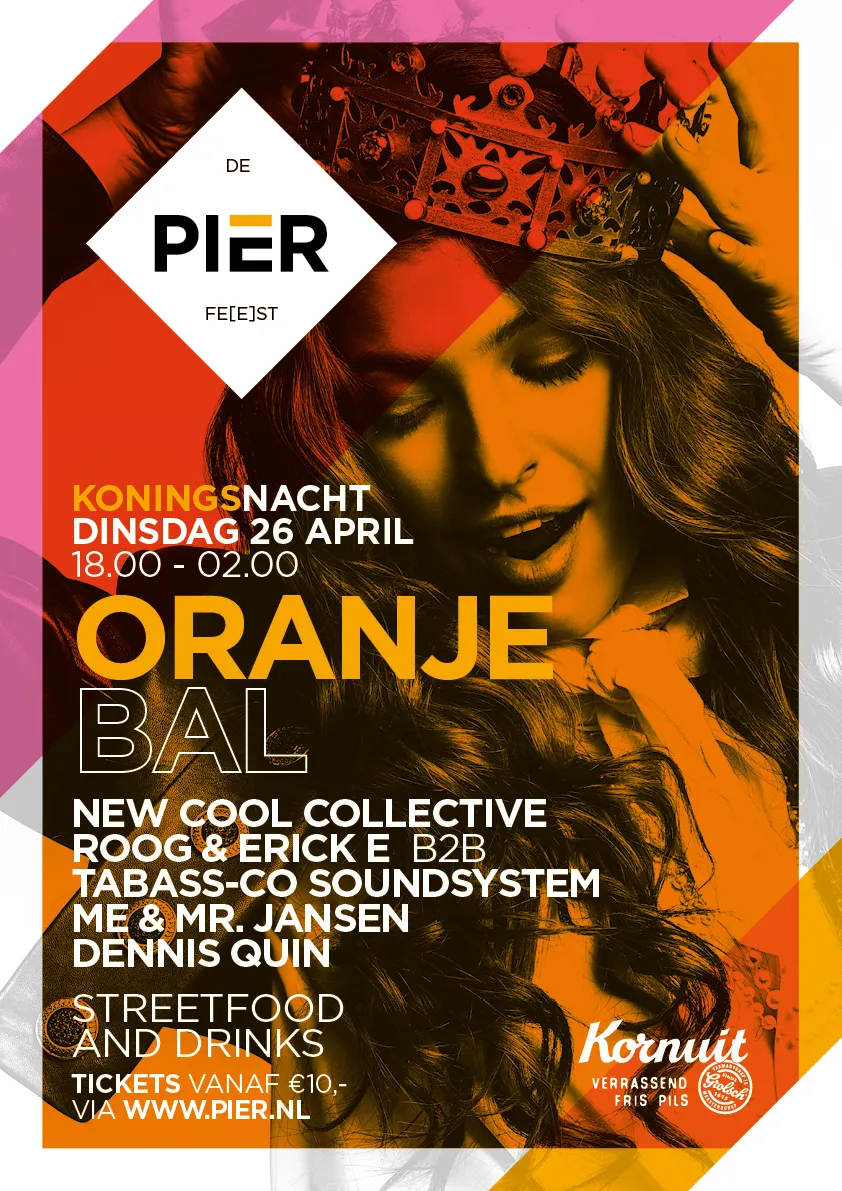 de pier oranje bal a3 5