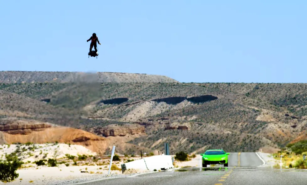 fhm flyboard lamborghini