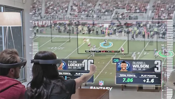 hololens nfl