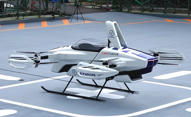 japan flying car skydrive 1