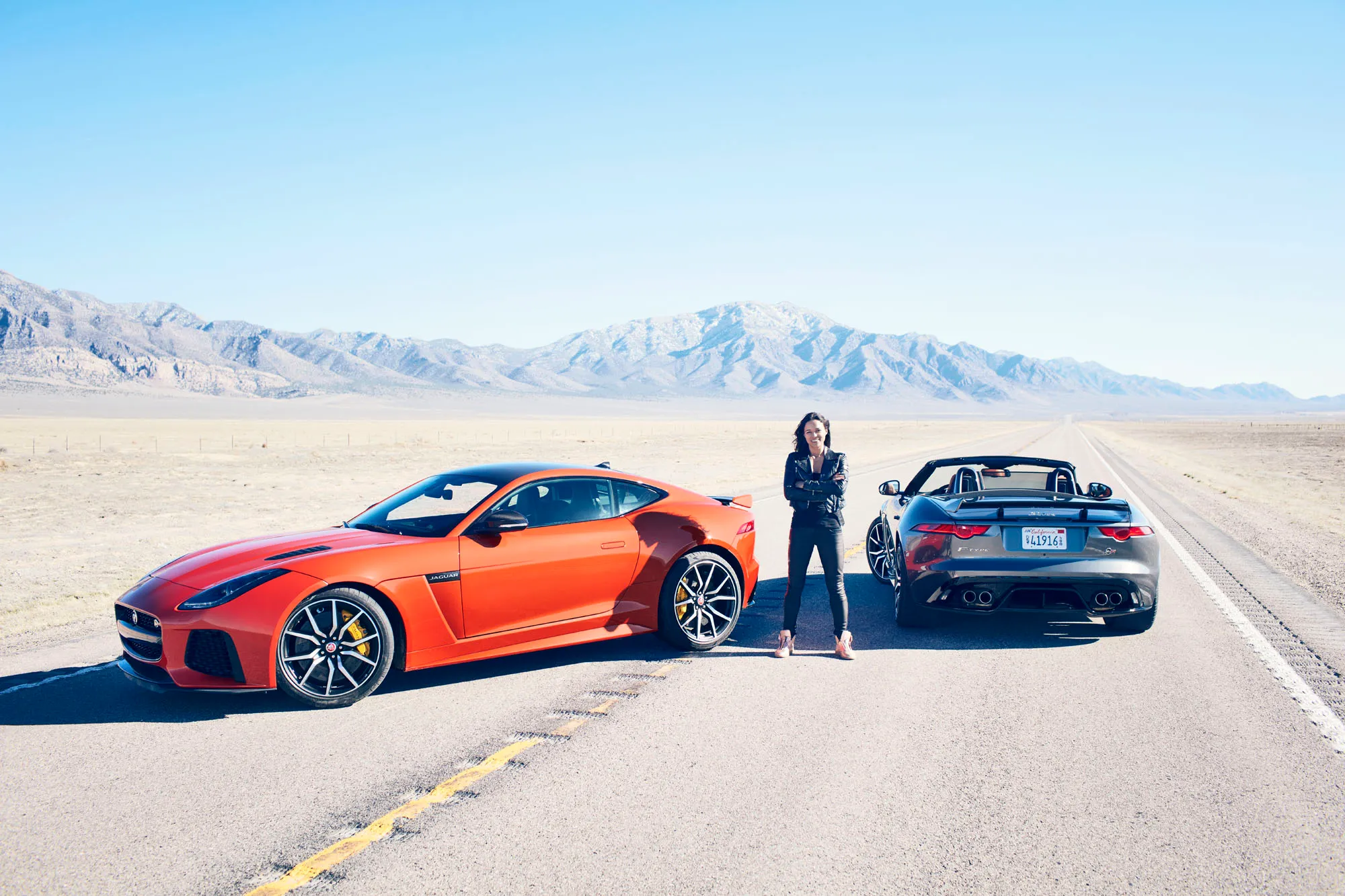michelle rodriguez and her 201 mph run in the jaguar f type svr 100550881 h