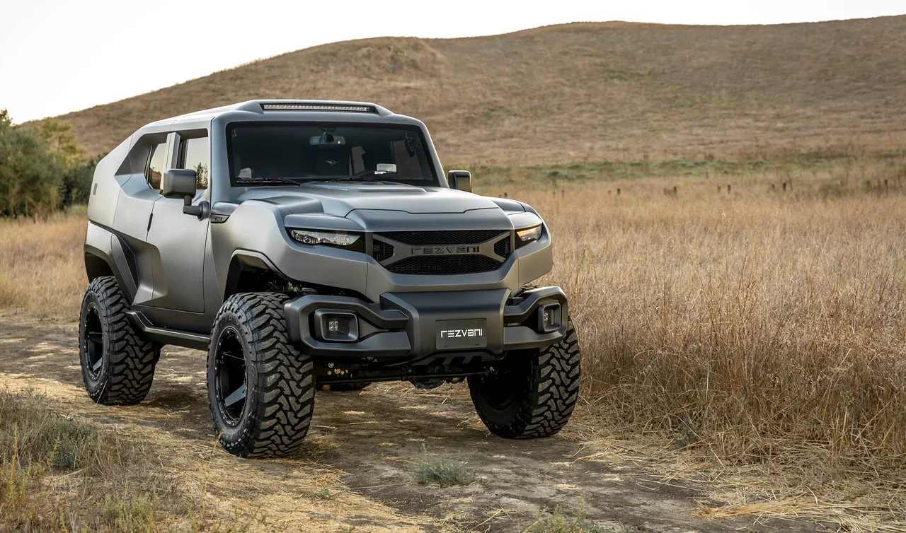 rezvani motors tank military car