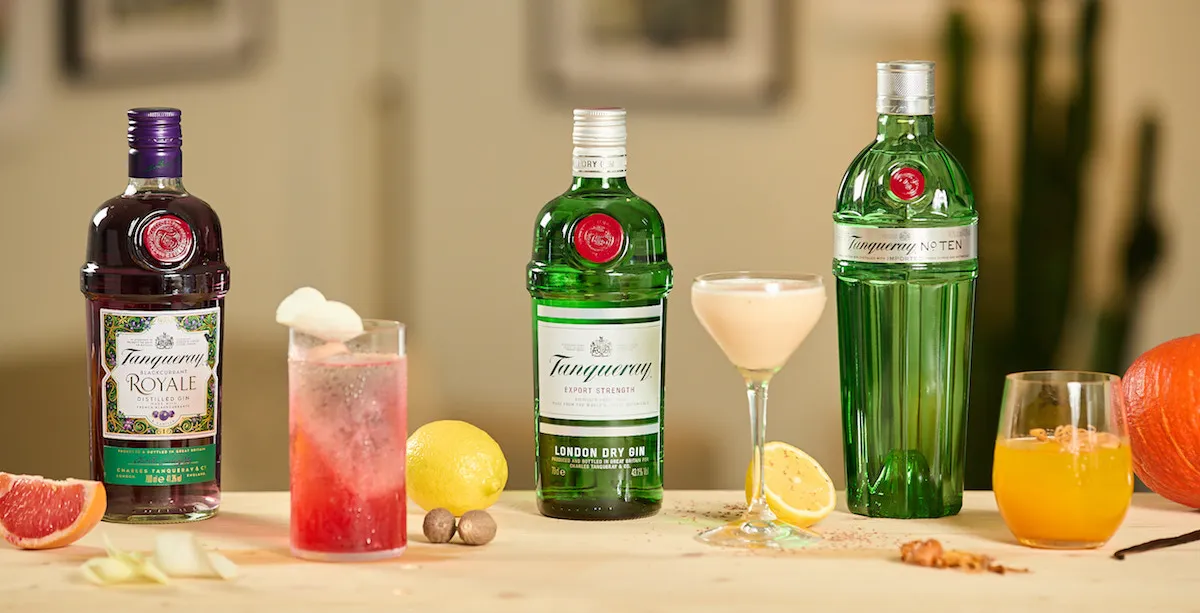 tanqueray autumn cocktails