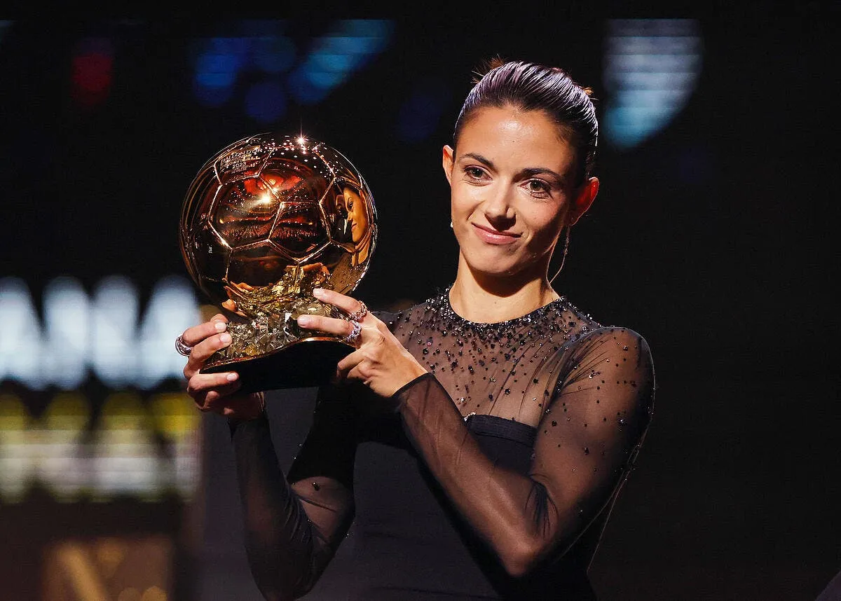 aitana bonmati elue ballon d or feminin 2024 iconsport 181048 0047 383148