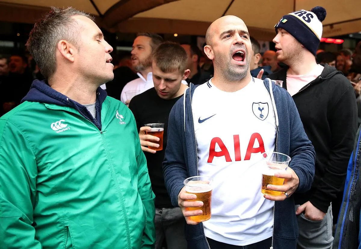 ang ca va trinquer au retour de l alcool dans les stades supporters tottenham 324413