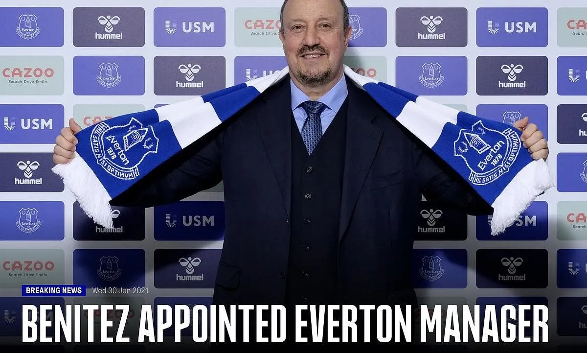 ang rafael benitez nomme entraineur d everton benitez 317955