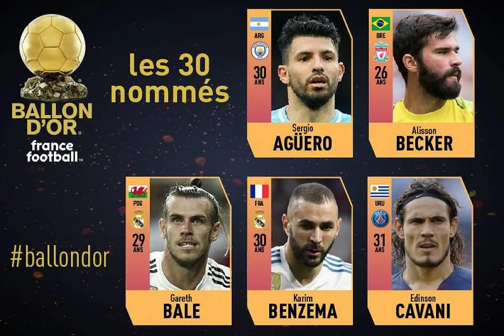 ballon d or benzema dans les 5 premiers nomines dac17232697