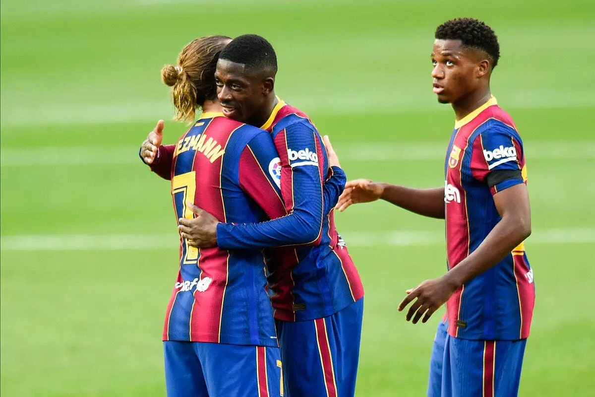 barca griezmann et dembele depay incite a faire le menage dembele 31 315711
