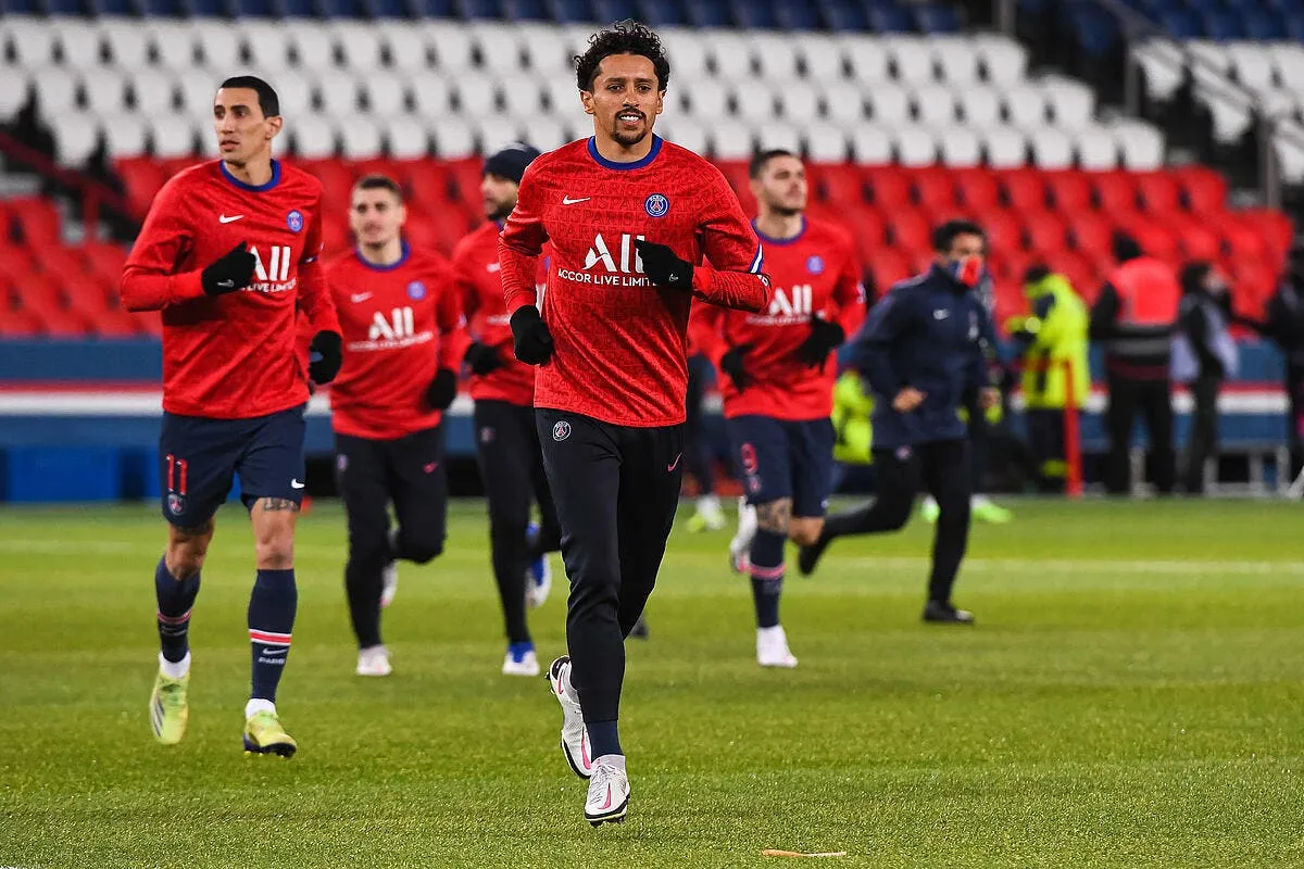 cdf le groupe du psg avec marquinhos et di maria icon bap 220121 93 110 309401